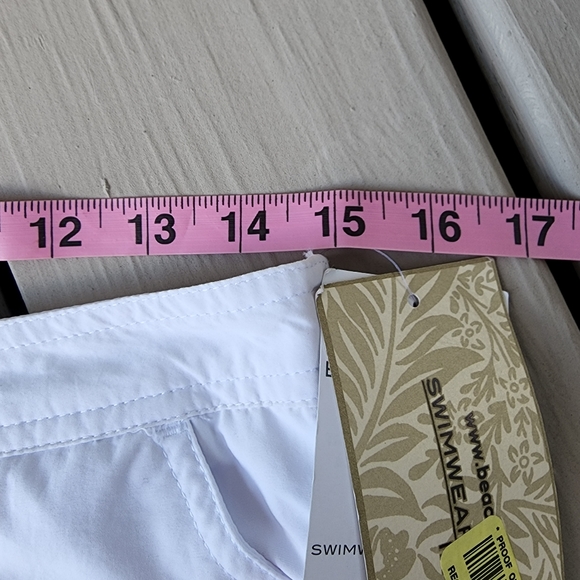 NWT sz 10 swim shorts White - Picture 6 of 13
